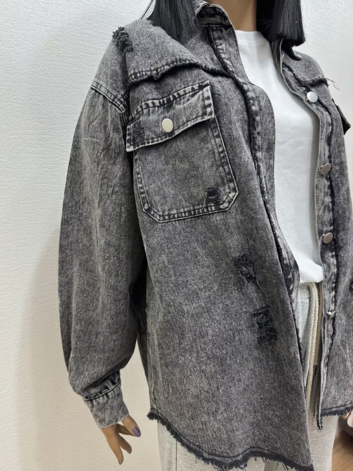 рубашка джинс женская