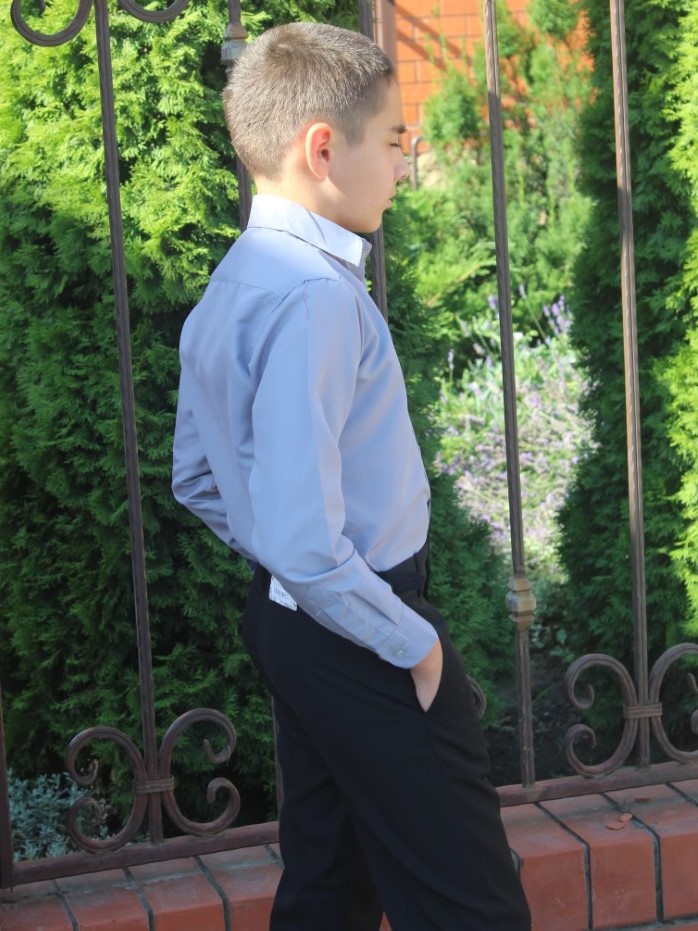 рубашка школьная мужская