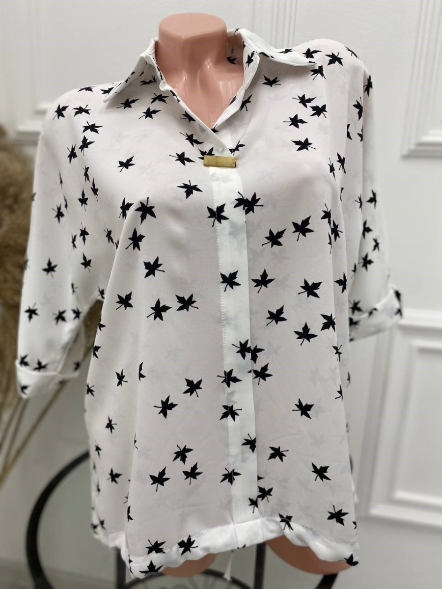 блуза женская листик