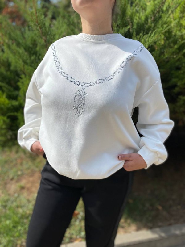 джемпер женский цепь