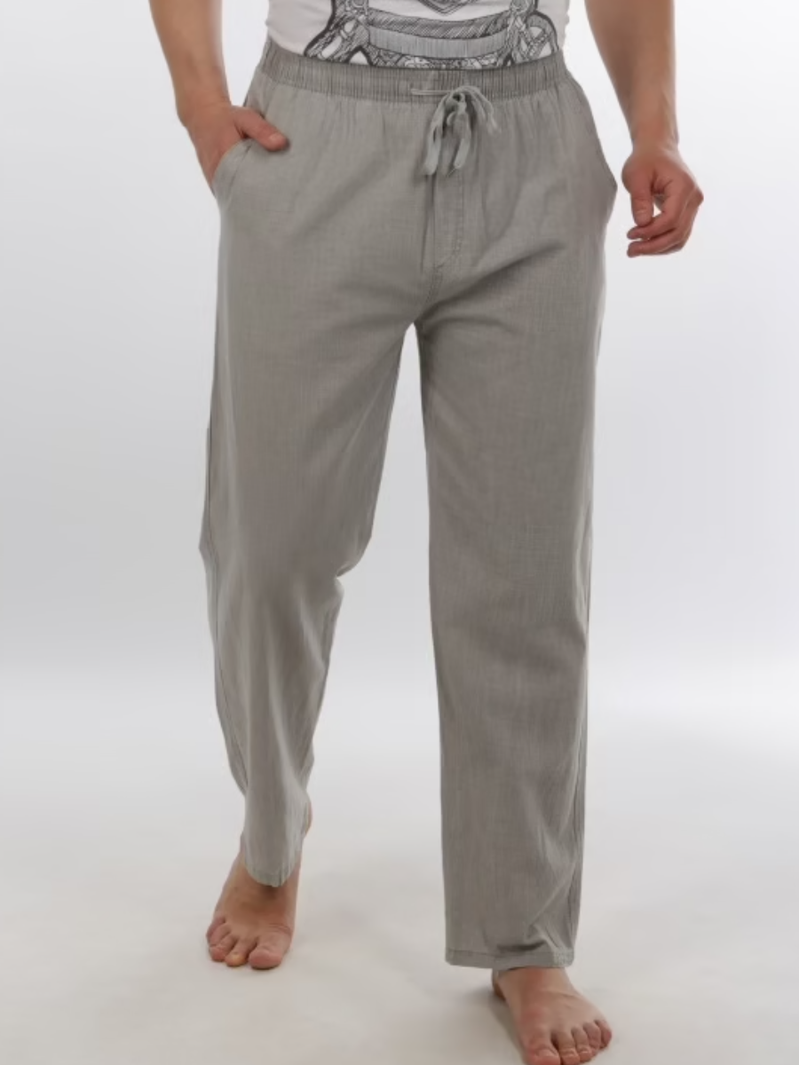 брюки мужские льняные