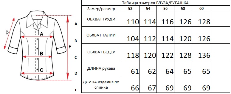 блуза женская