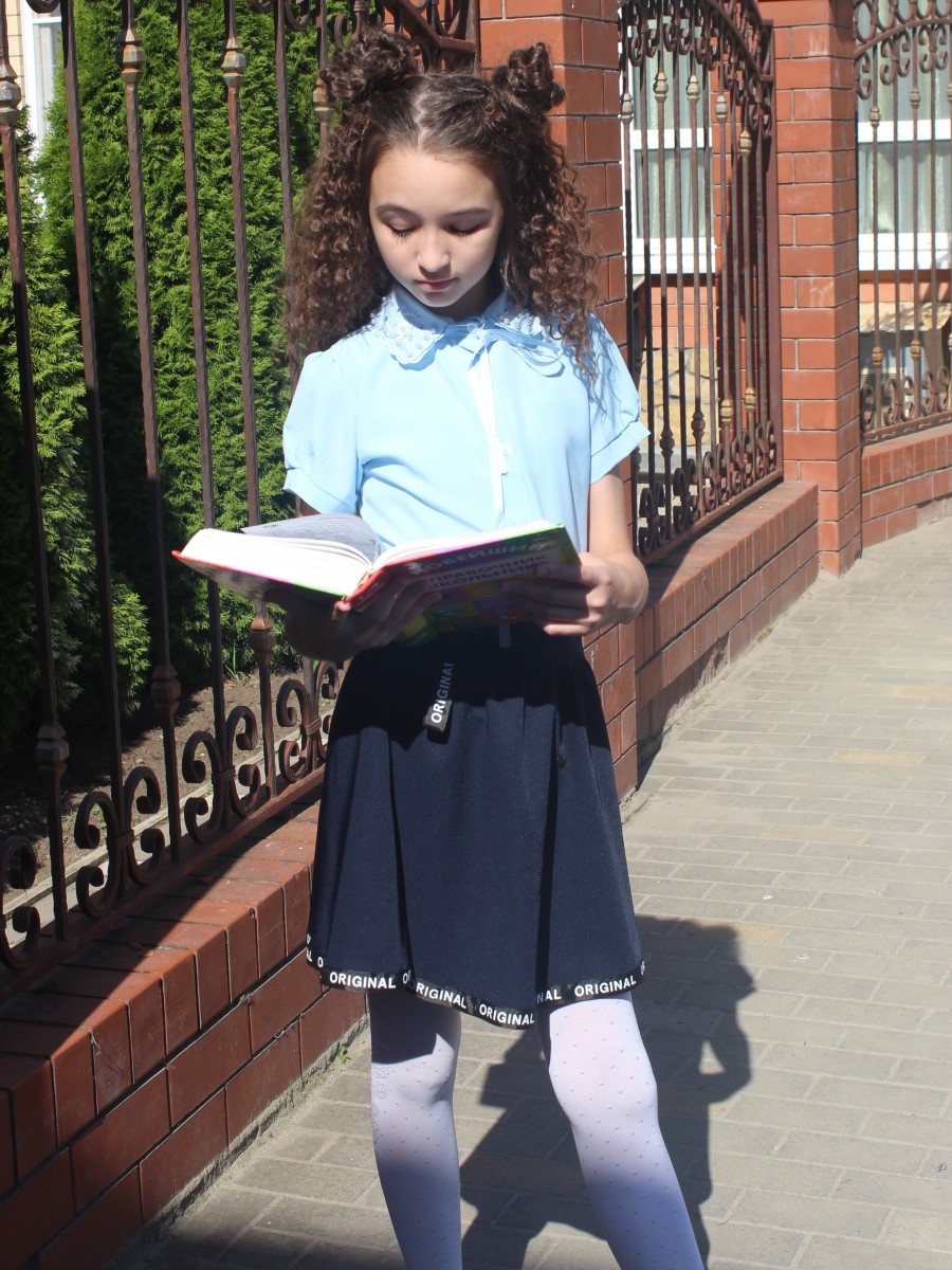 блуза для девочки школьная