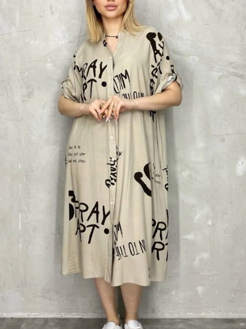 платье рубашка