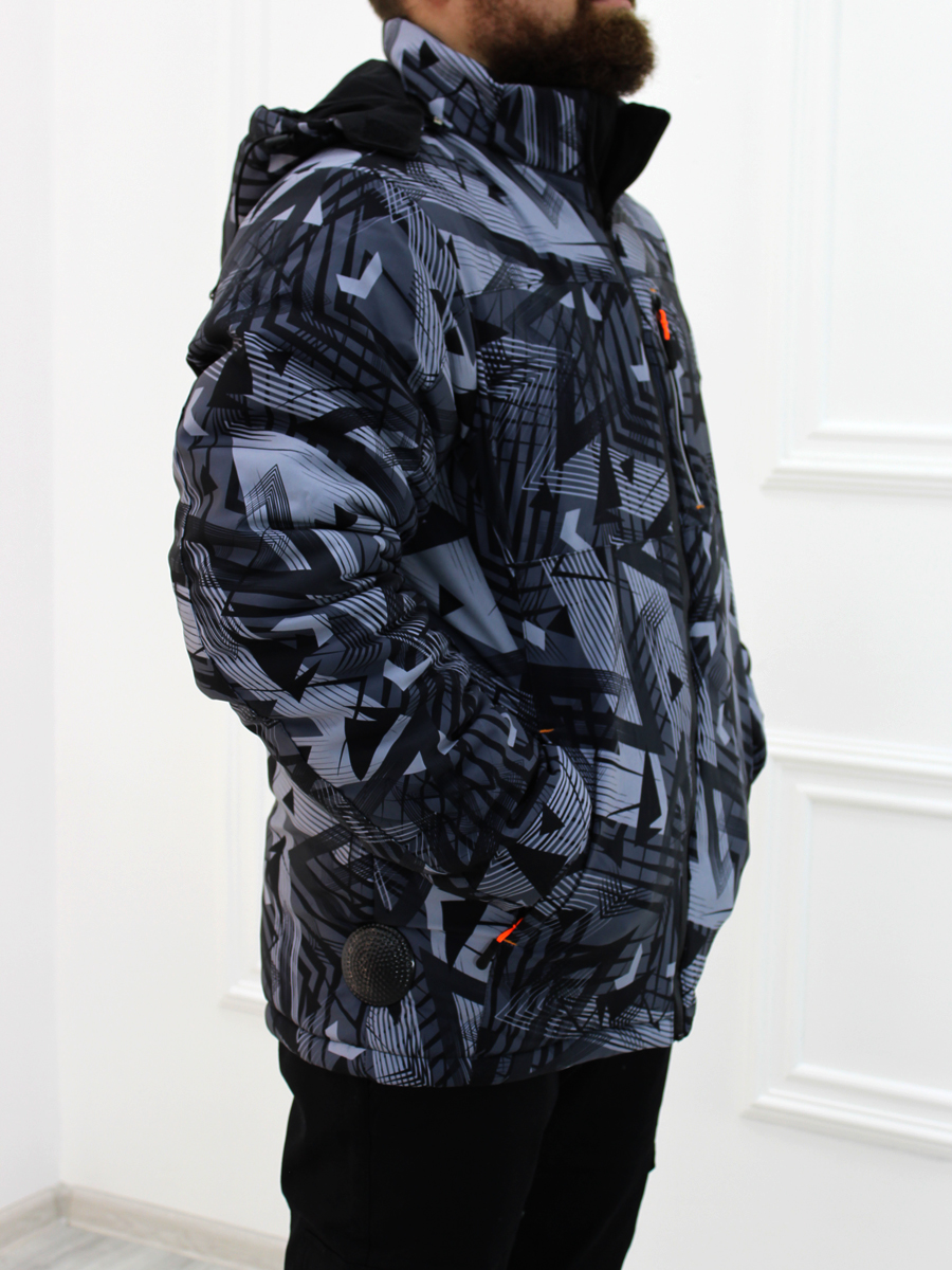 куртка зимняя теплая мужская пуховик