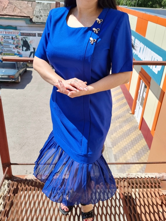 платье коралл