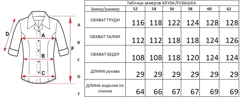 блуза женская