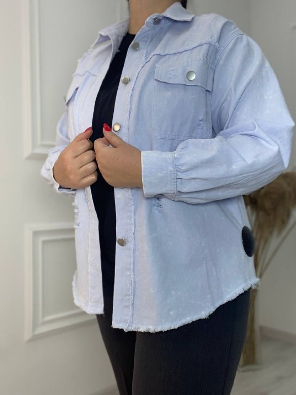 рубашка джинс женская