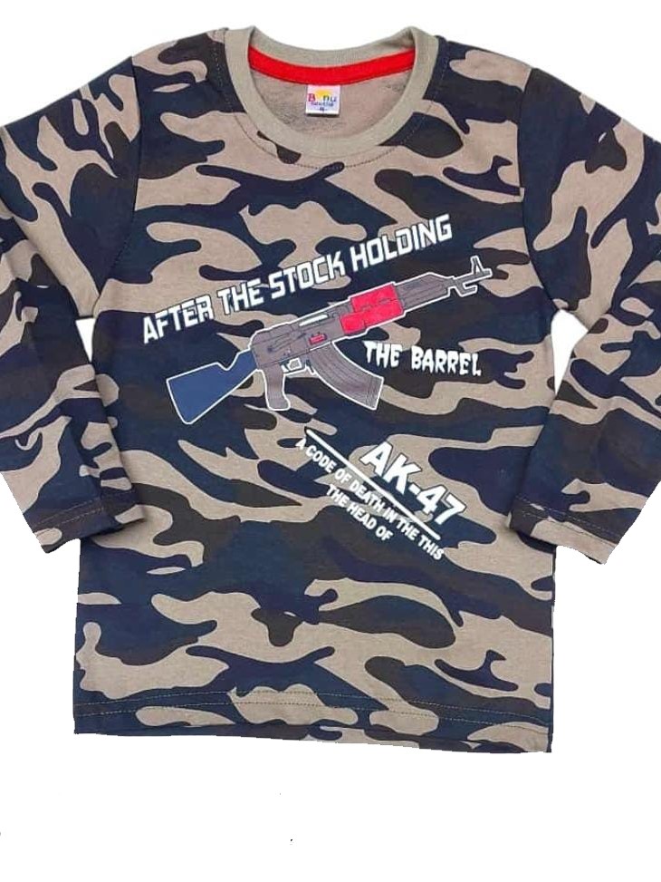 детский джемпер с принтом