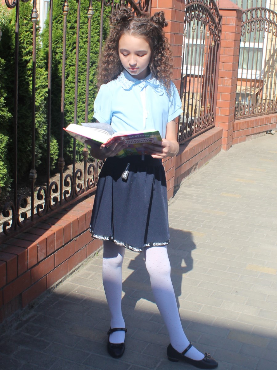 блуза для девочки школьная