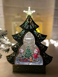 Светильник Новогодний Елка Эльфы