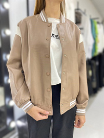 Куртка Бомбер Экокожа