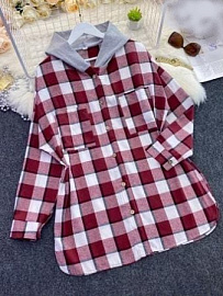 Рубашка Женская клетка