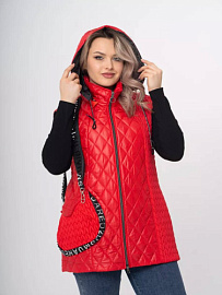 Жилет Женский имитац. Сумки