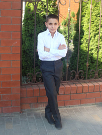 Рубашка Школьная Мужская