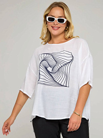 Блуза Женская принт