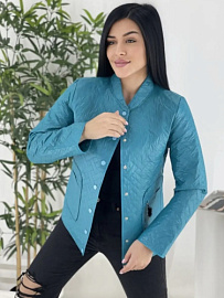 Куртка женская ветровка стеганная весенняя