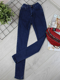 Джинсы женские с высокой талией посадкой