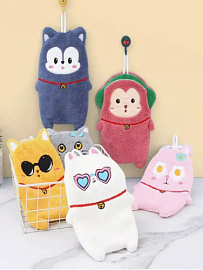 Полотенце 60/60 з-108 28х15 живот.микров