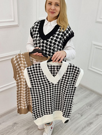 Жилет Женский Вязаный