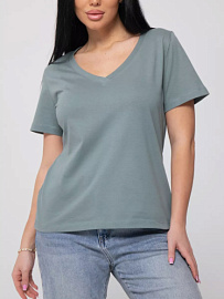 Футболка Женская однотон