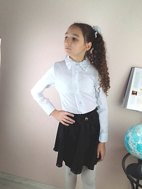 Школьная Юбка для Девочки Полусолнце