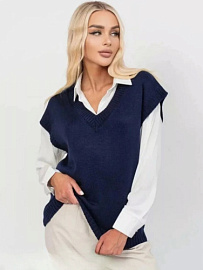 Жилет Женский Вязаный